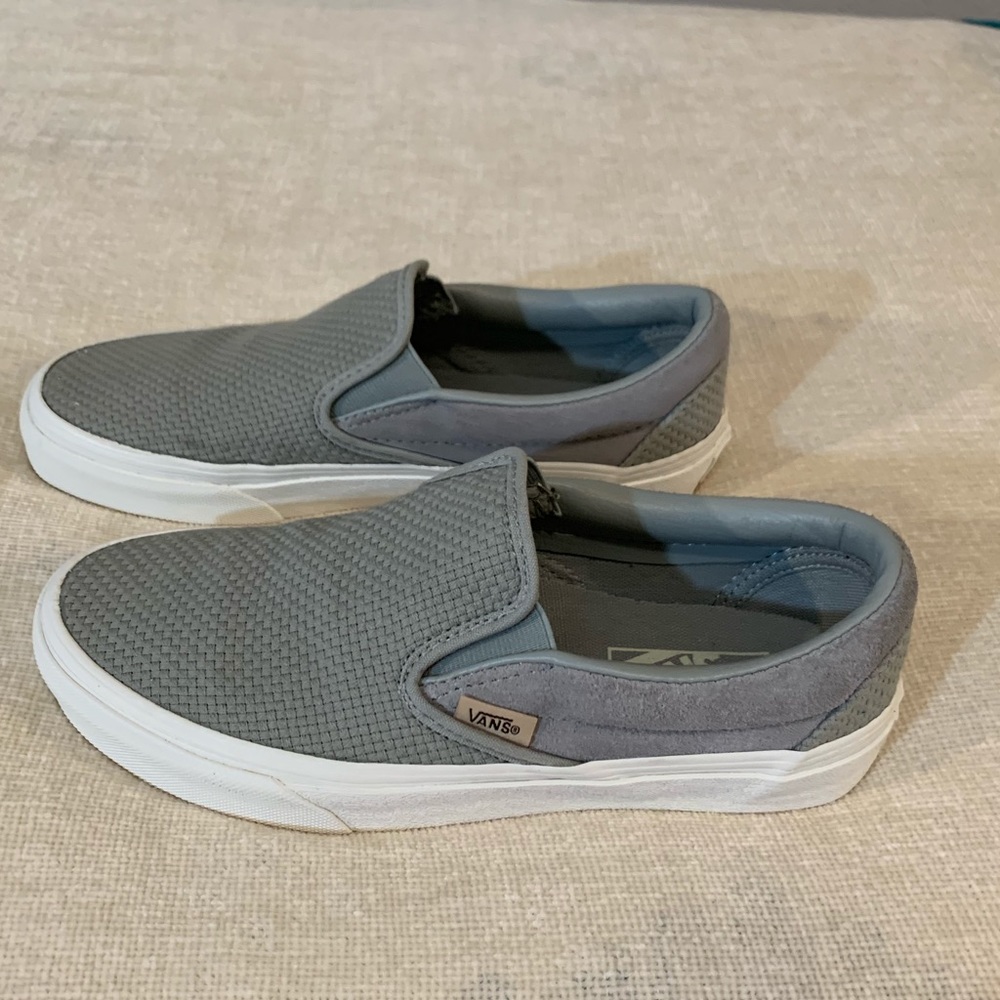 Vans Gray Slip On